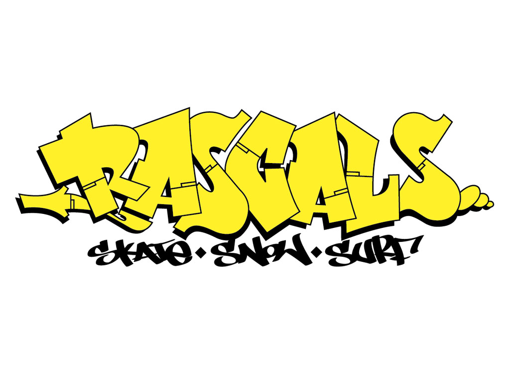Rascals Legible Graffiti Logo