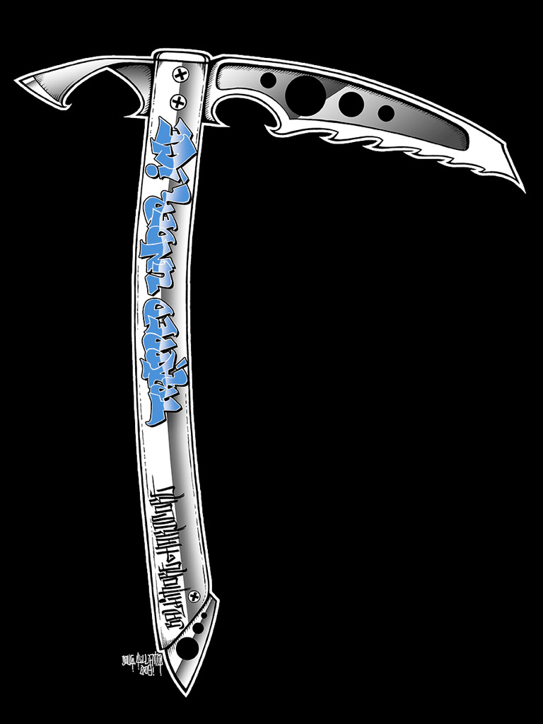 Trapped Under Ice Ice Pick Axe Design